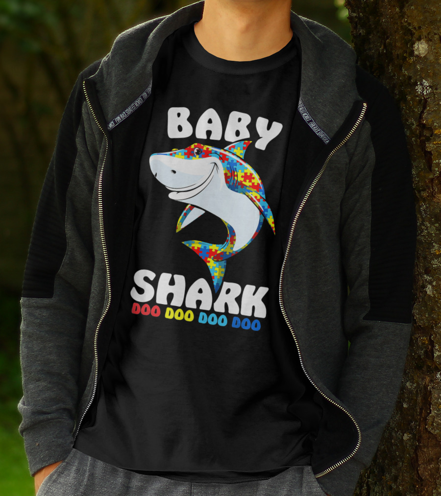 Baby Shark Doo Doo Doo Doo Puzzle Birthday T-Shirt