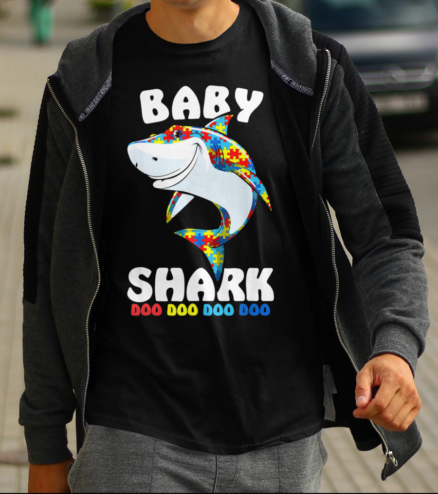 Baby Shark Doo Doo Doo Doo Puzzle Birthday T-Shirt