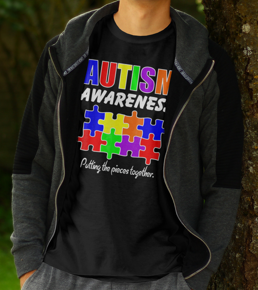AUTISM AWARENESS Putting The Pieces Together T-Shirt