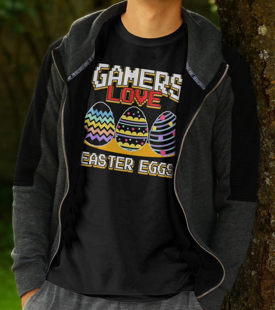 Gamers Love Easter Eggs Girls T-Shirt