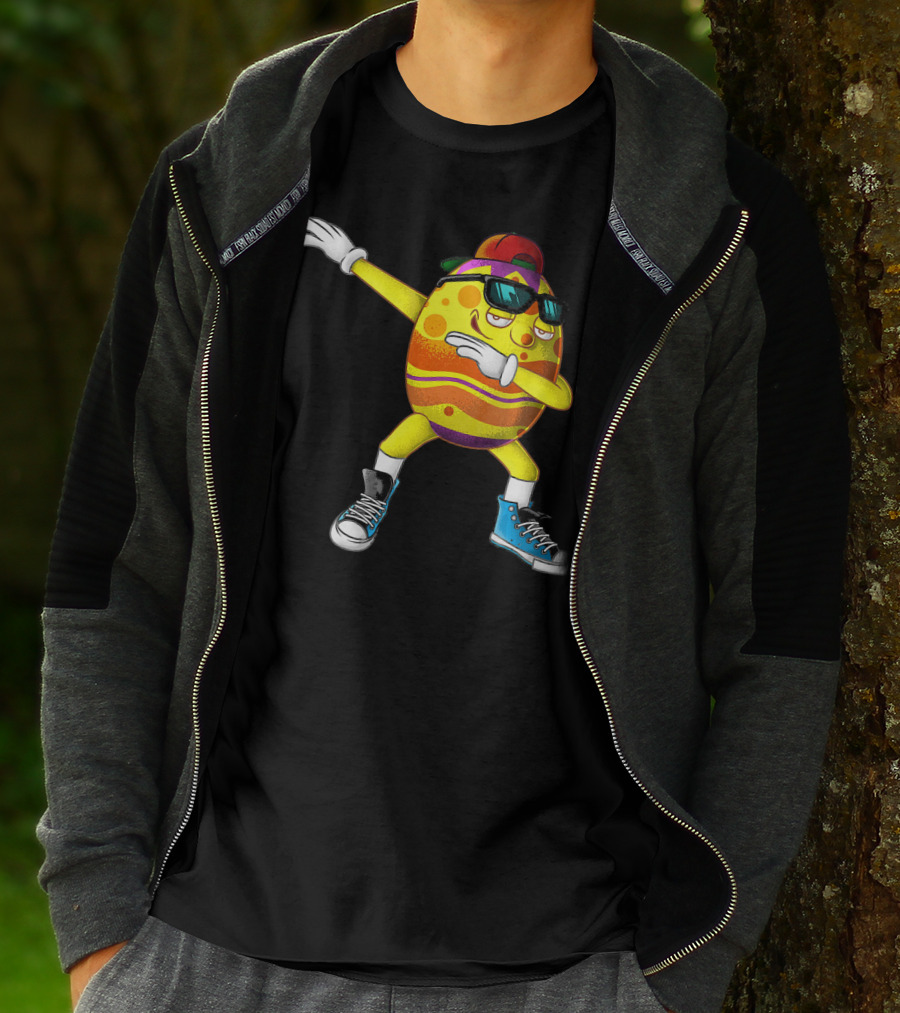 Dabbing Easter Egg Cool Eggspert Dabber T-Shirt