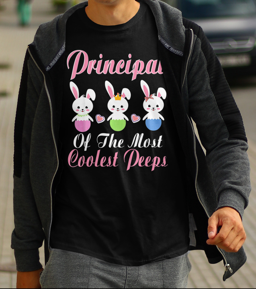 Principal Of The Most Coolest Peeps Bunnies T-Shirt
