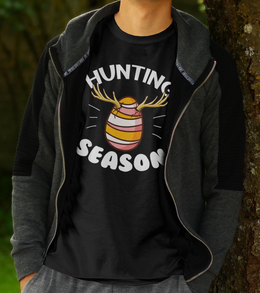Hunting Season Egg Hunting Happy Easter T-Shirt