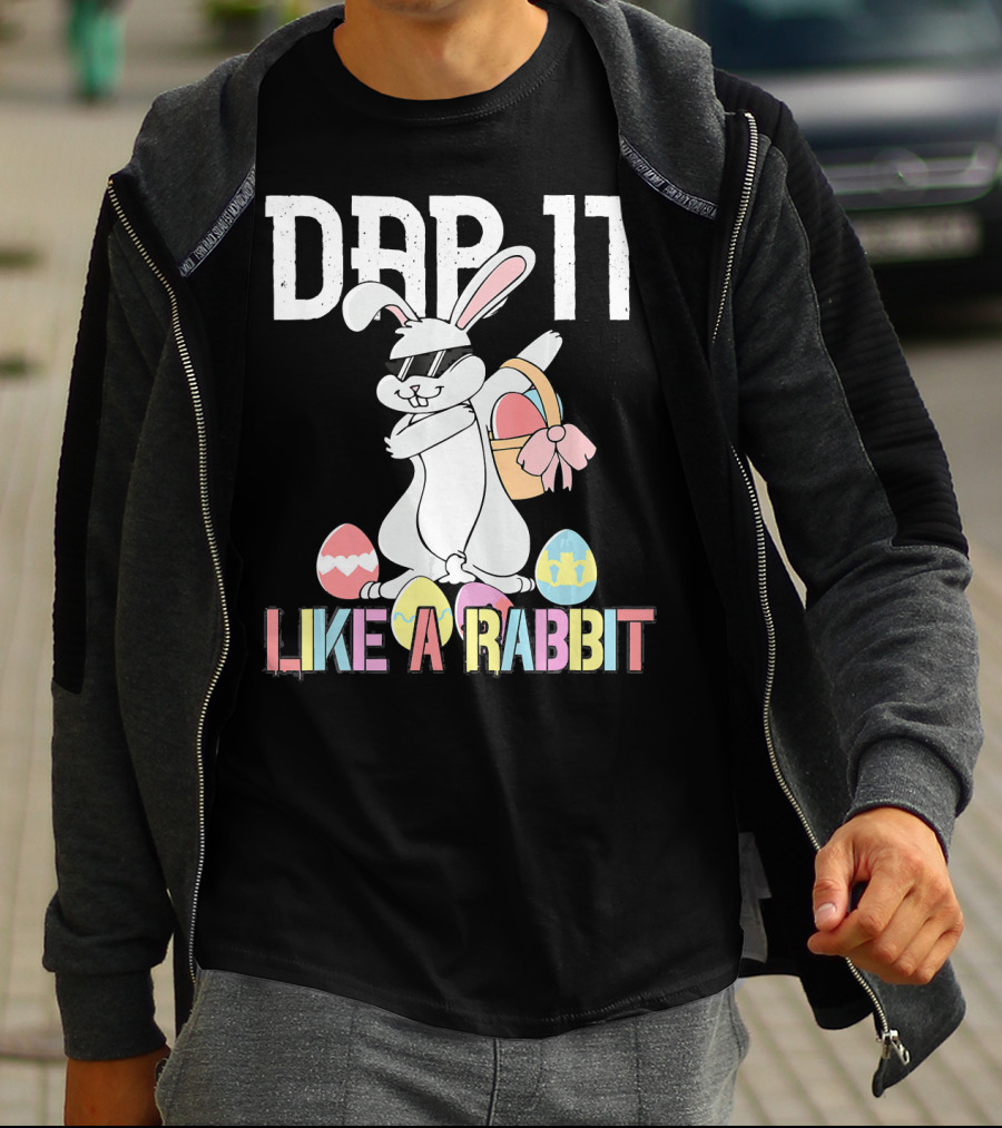 Dab It Like A Rabbit Easter Bunny T-Shirt
