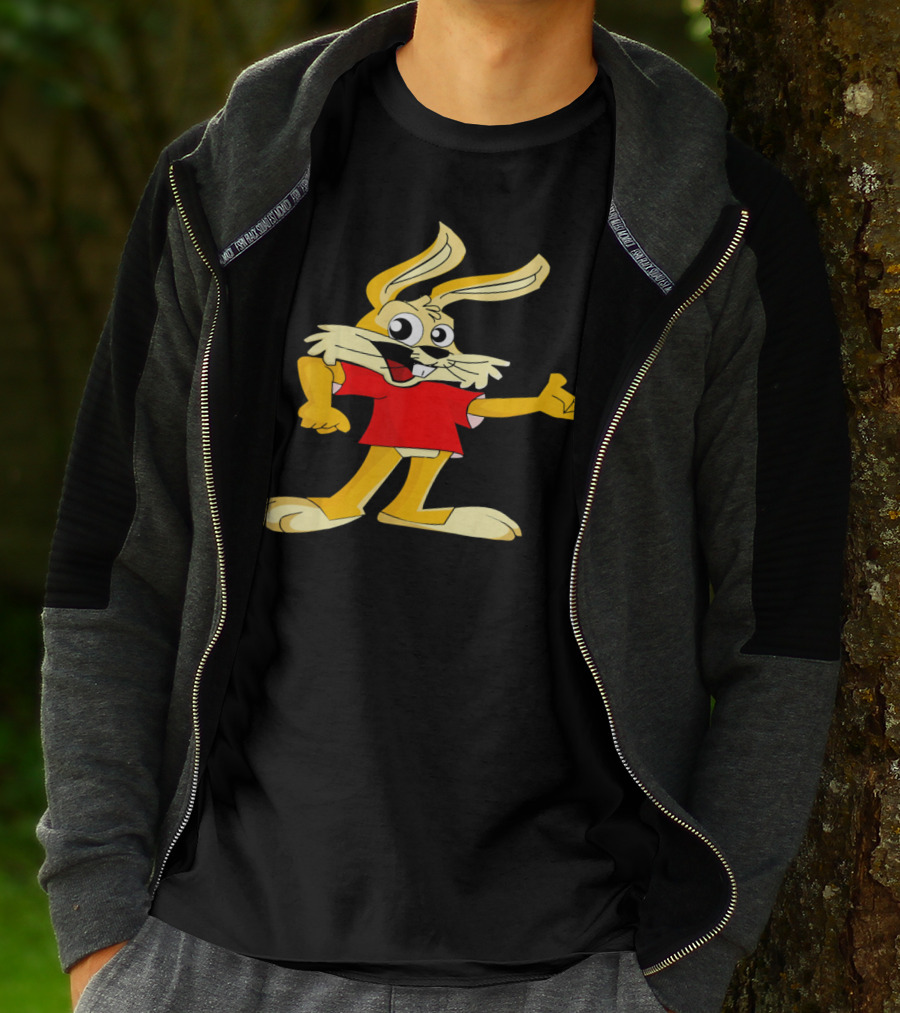 Rabbit Bunny Easter Cartoon Character T-Shirt