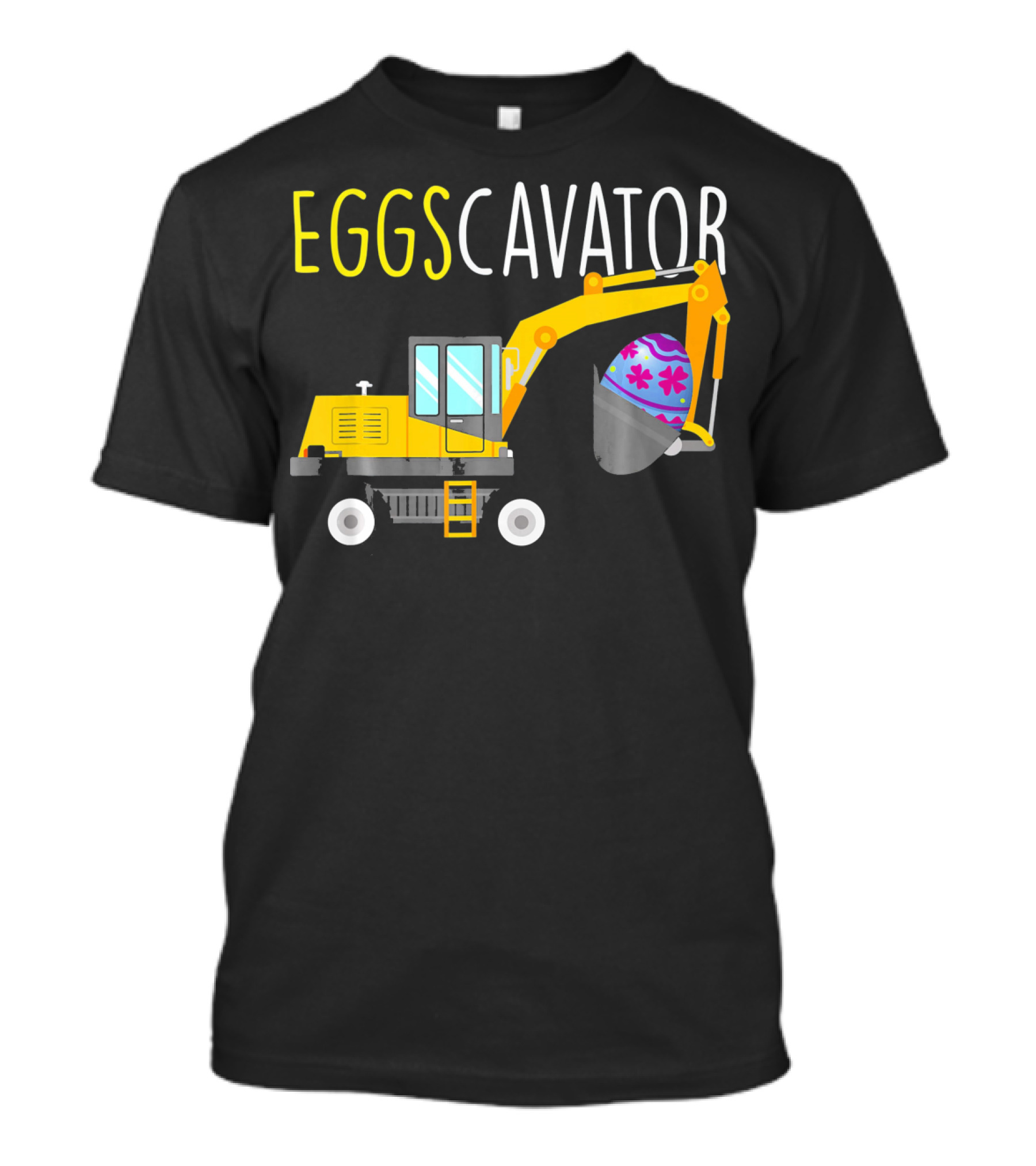 EGGSCAVATOR Funny Dinosaurs T Rex Hates Egg Hunts T-Shirt