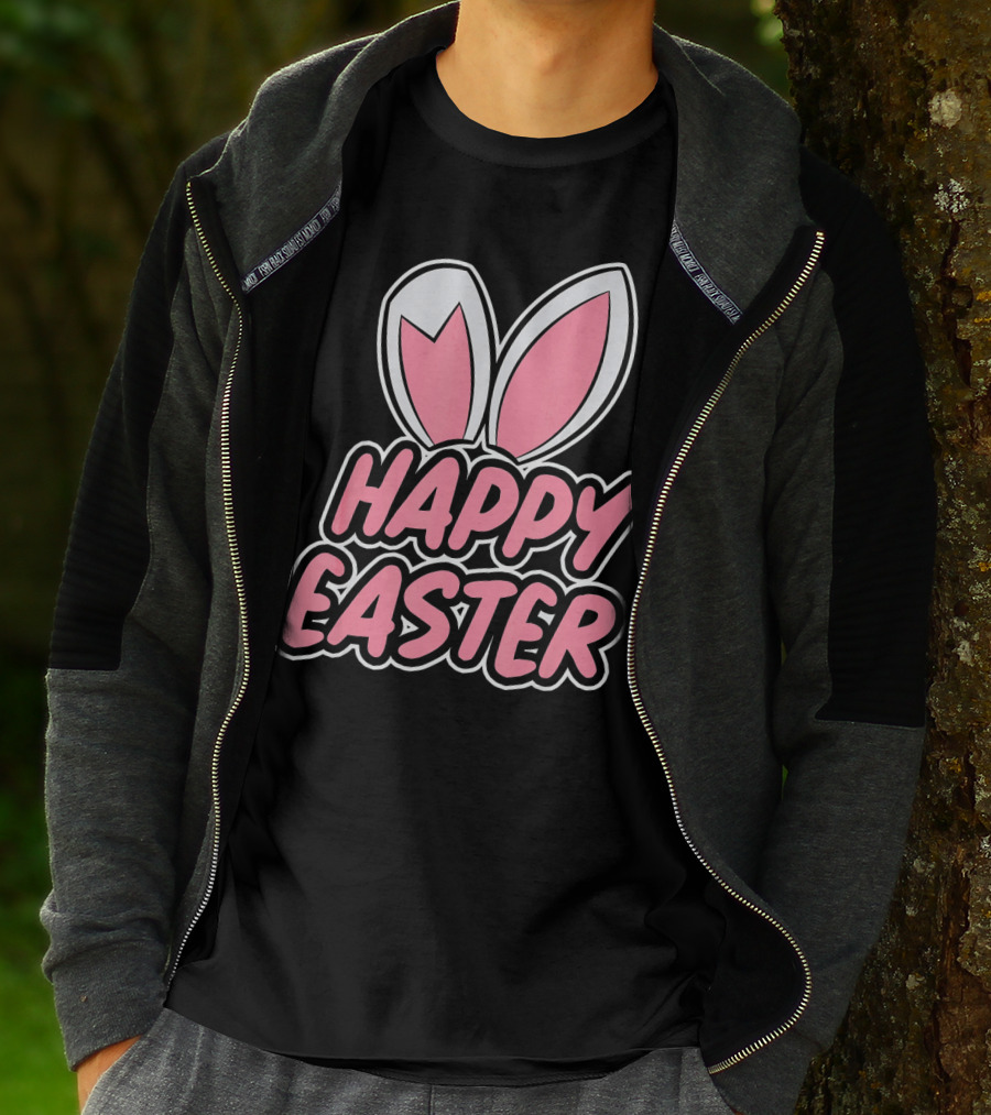 Happy Easter Bunny Ears T-Shirt
