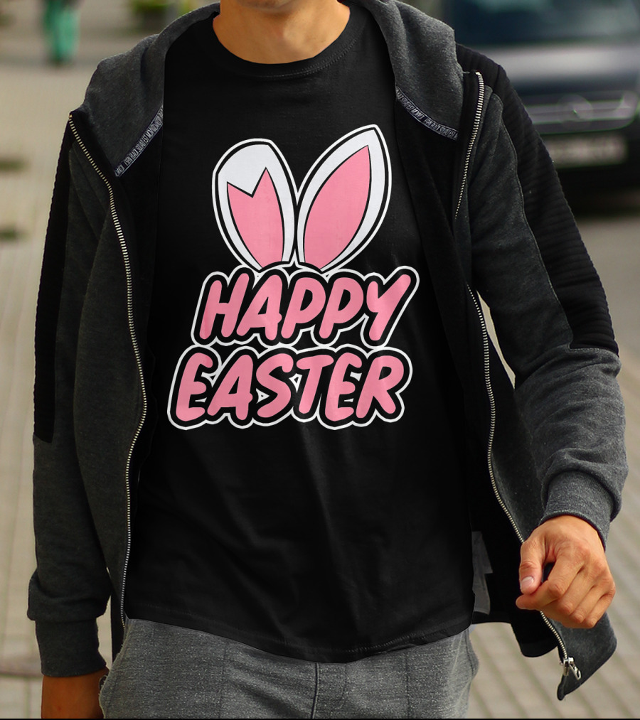 Happy Easter Bunny Ears T-Shirt