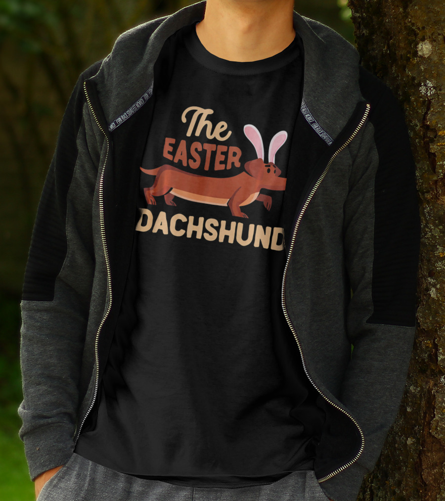The Easter Dachshund With Bunny Ears T-Shirt