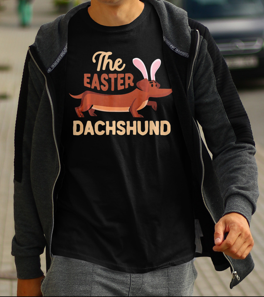 The Easter Dachshund With Bunny Ears T-Shirt
