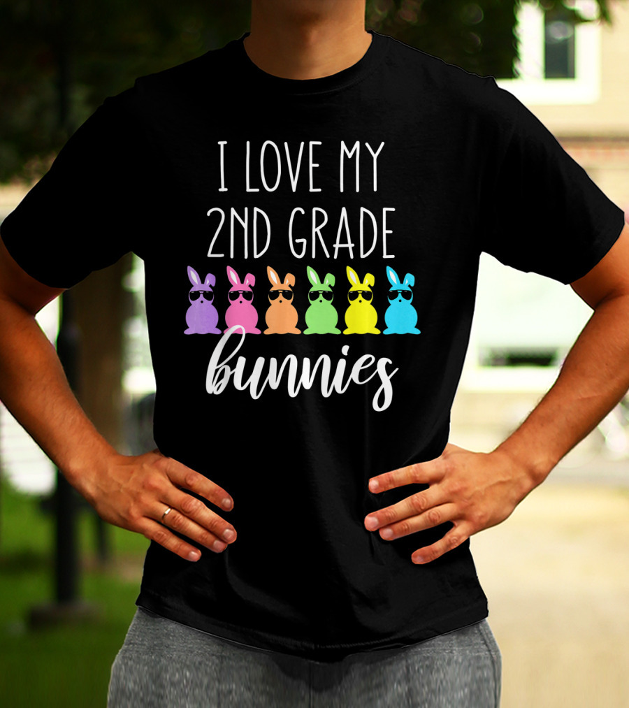 I Love My 2nd Grade Bunnies T-Shirt