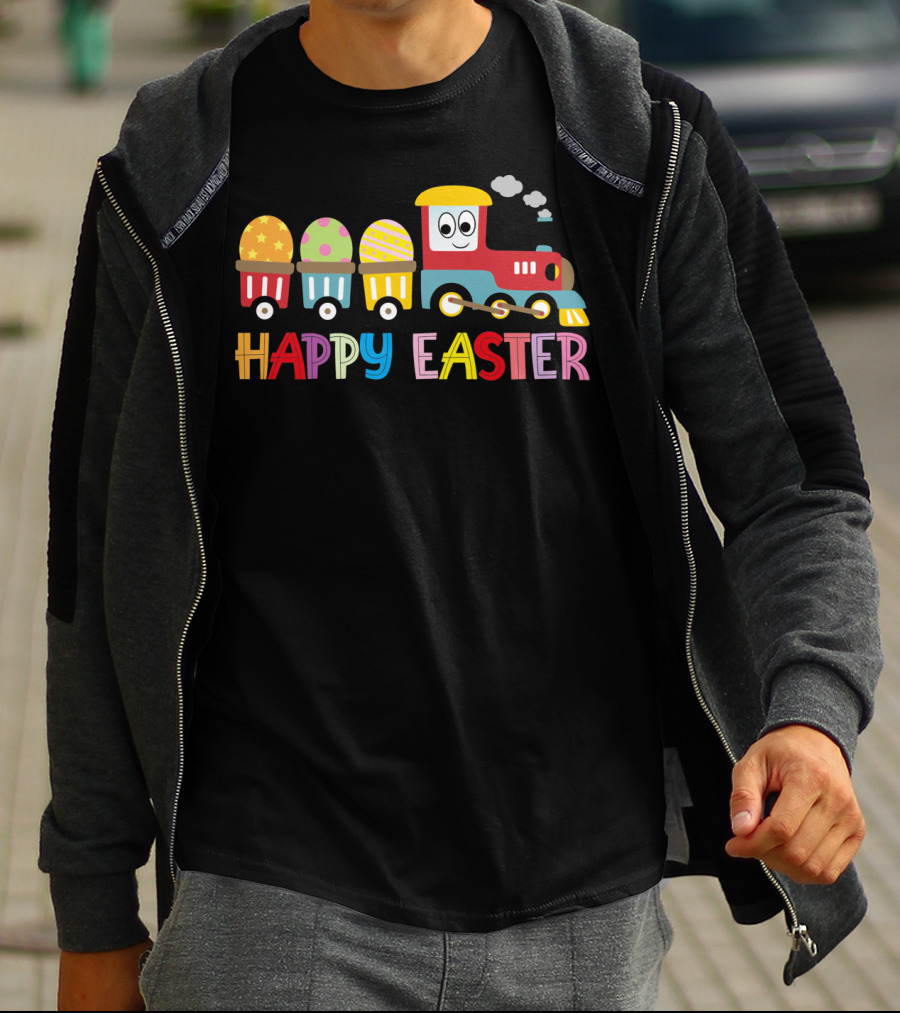 Happy Easter Egg Train Journey T-Shirt