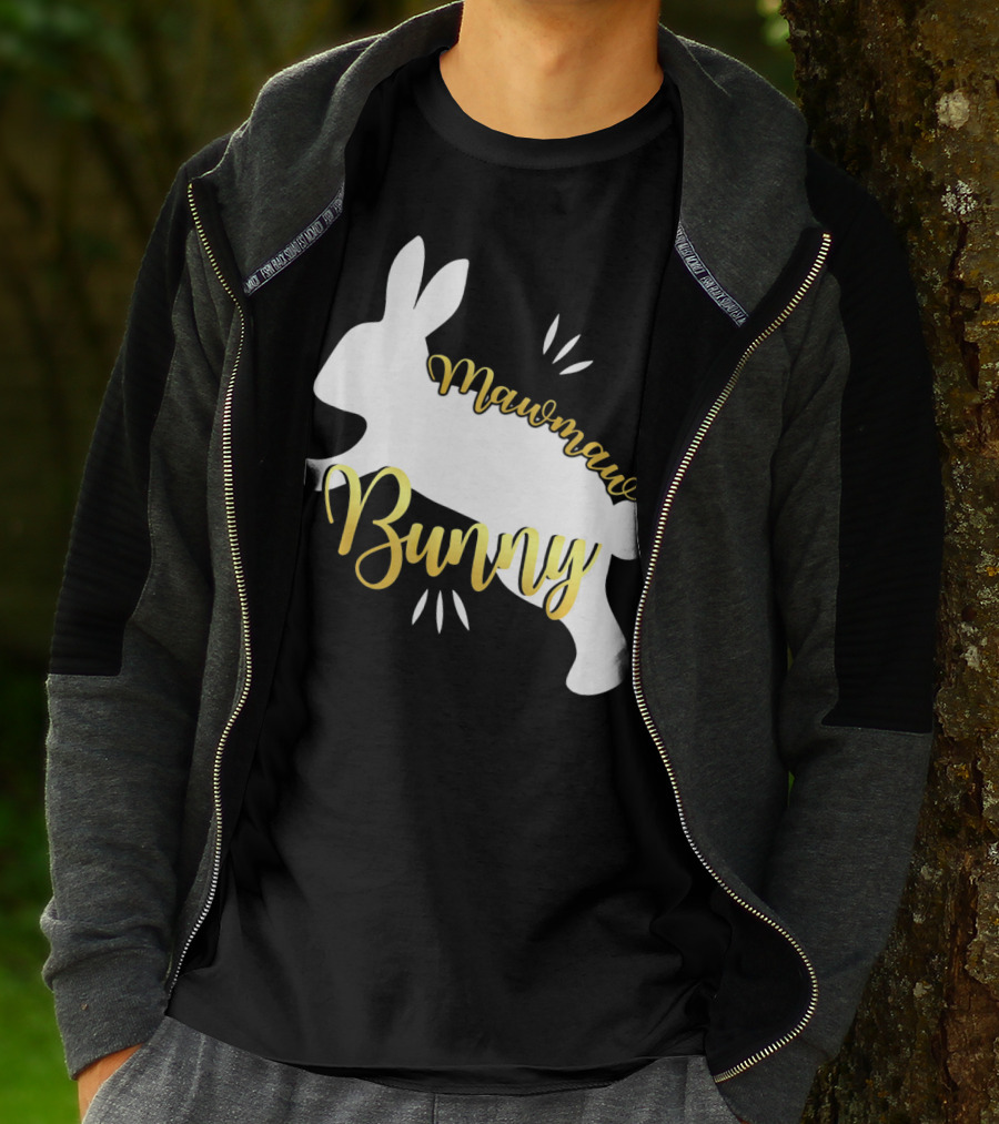 Mawmaw Bunny Easter Funny Cute Bun T-Shirt