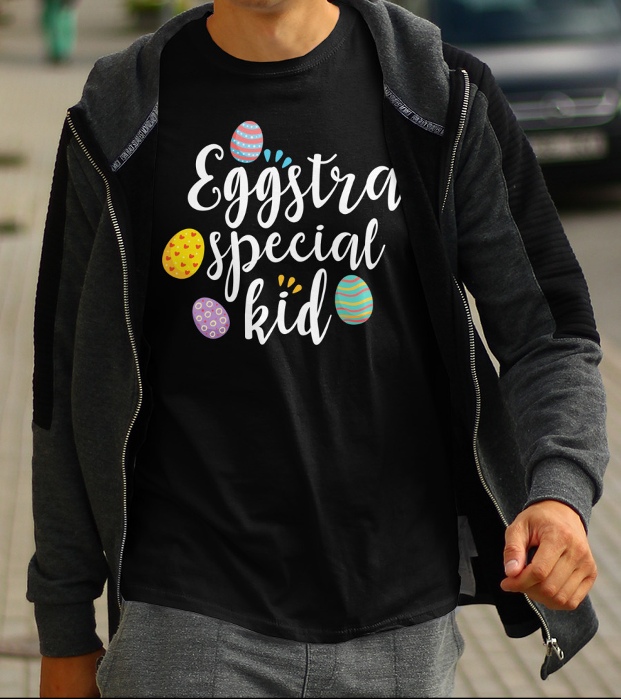 Eggstra Special Kid Easter Eggs T-Shirt