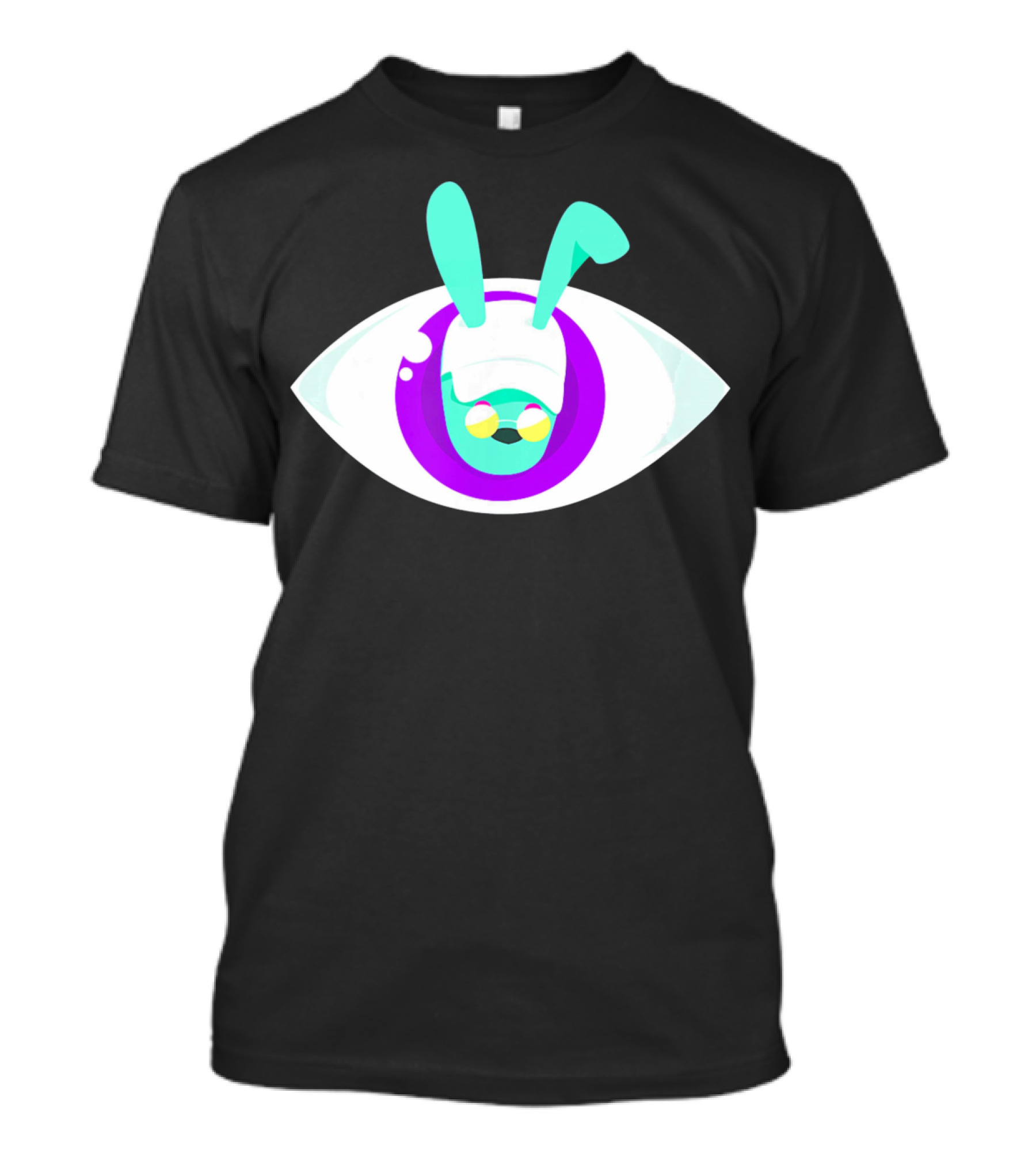 Bad Easter Bunny Big Eye Fashion Dembo Vibrant T-Shirt