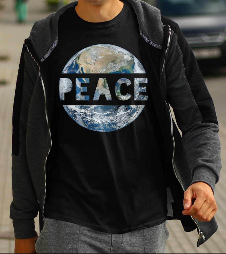 World Peace On Earth Peaceful Conscious Humanity T-Shirt