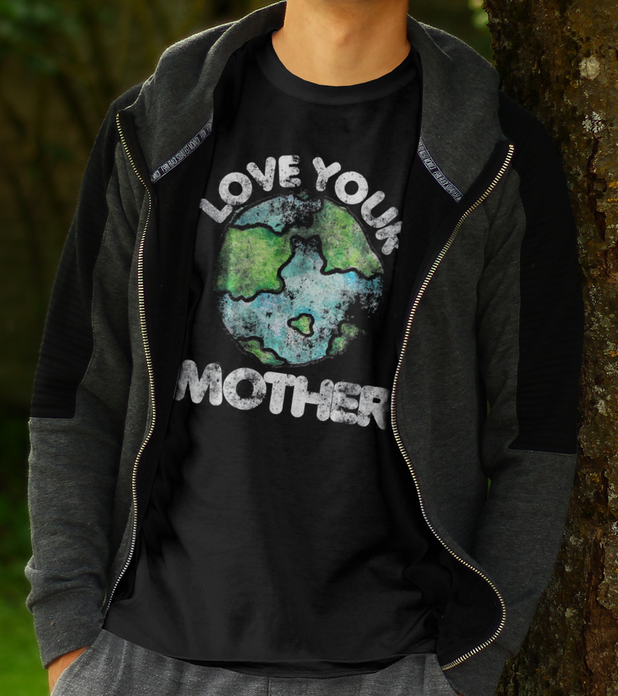 Love Your Mother Vintage Earth Day Planet T-Shirt
