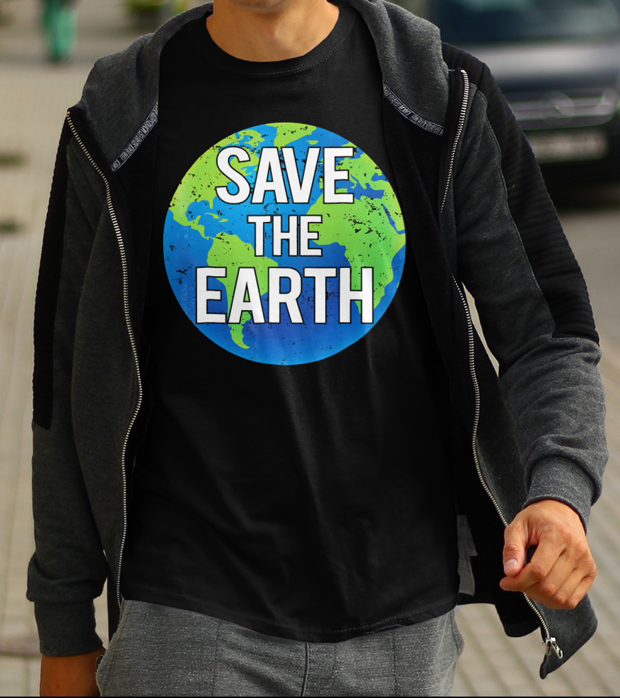 Save The Earth Planet Climate Science T-Shirt