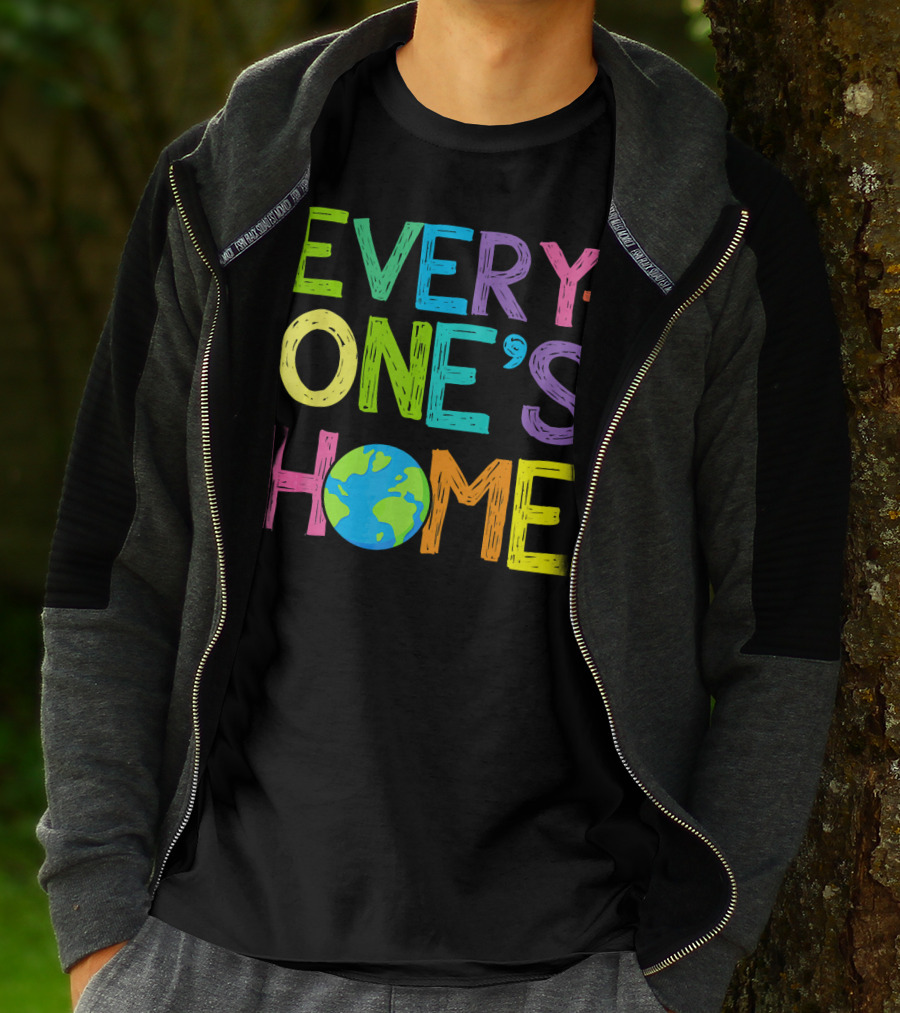 Earth Day Everyone's Home Planet T-Shirt