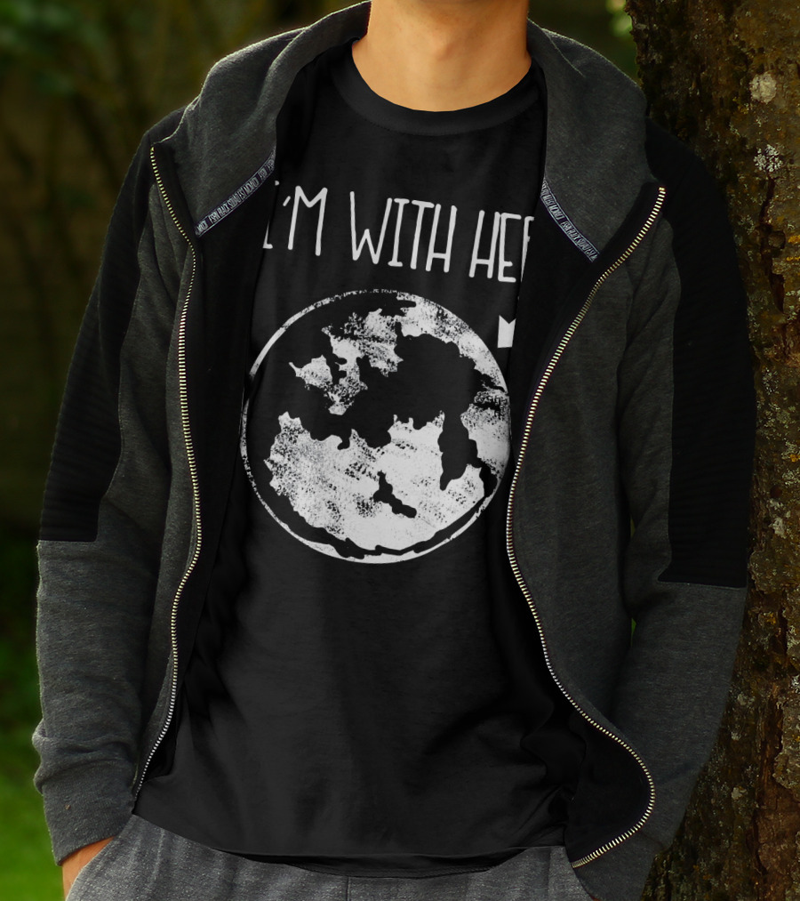 I'm With Her Cool Special Bold Environmental T-Shirt