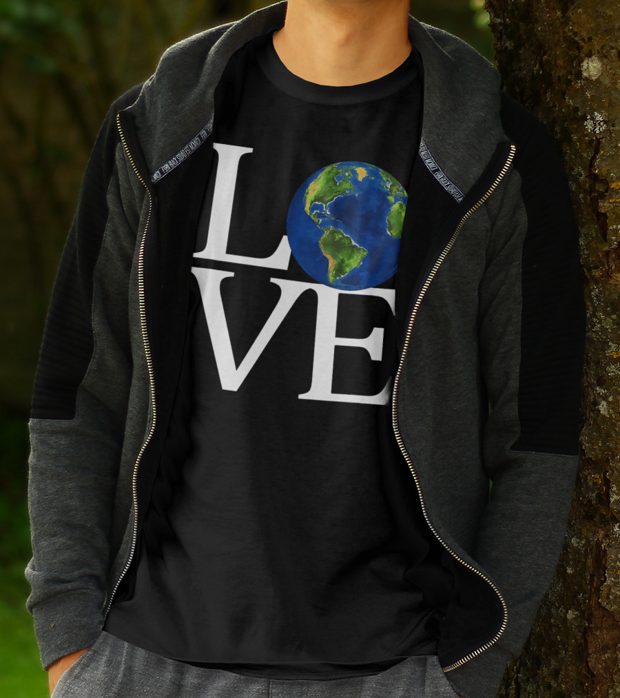 Love Earth Day Environmental Recycling Earth T-Shirt
