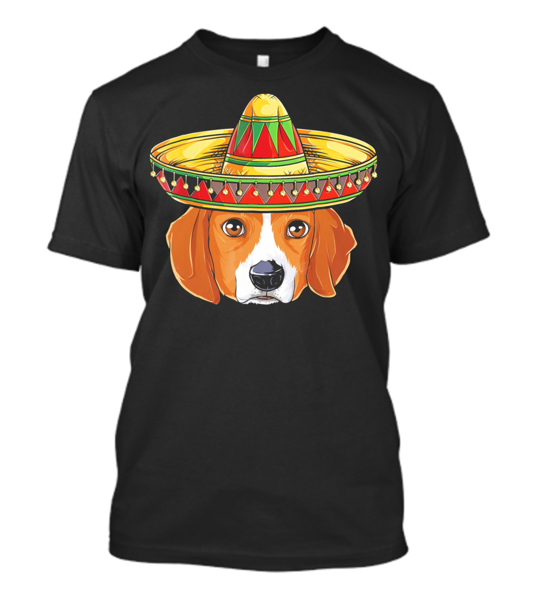 Cinco De Mayo Beagle Sombrero T-Shirt