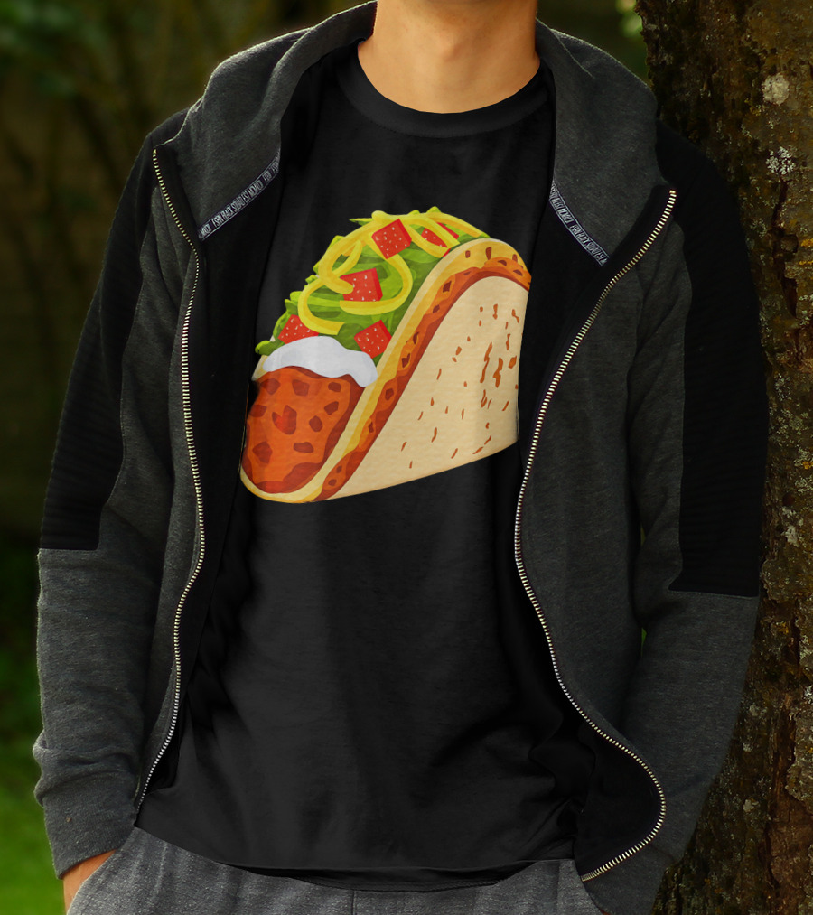 Yummy Taco Funny Mexican Food Lover Cinco T-Shirt