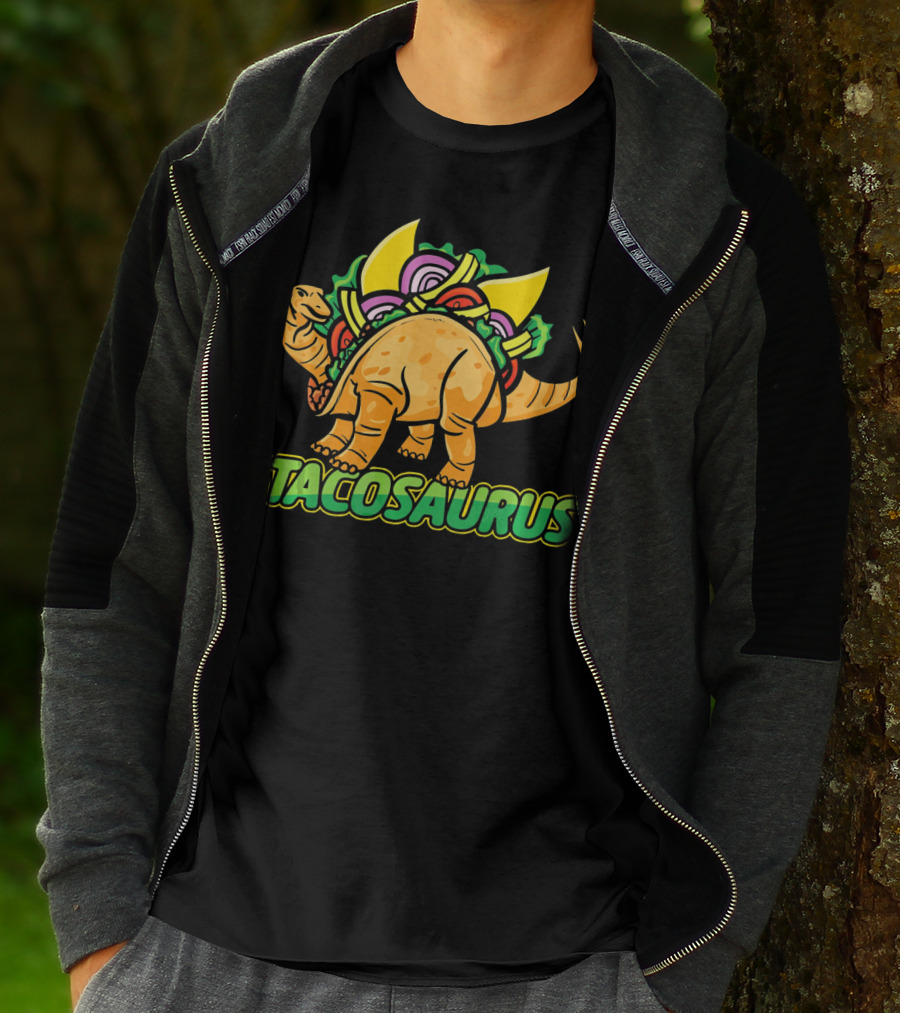 Tacosaurus Dinosaur Taco Cinco De Mayo T-Shirt