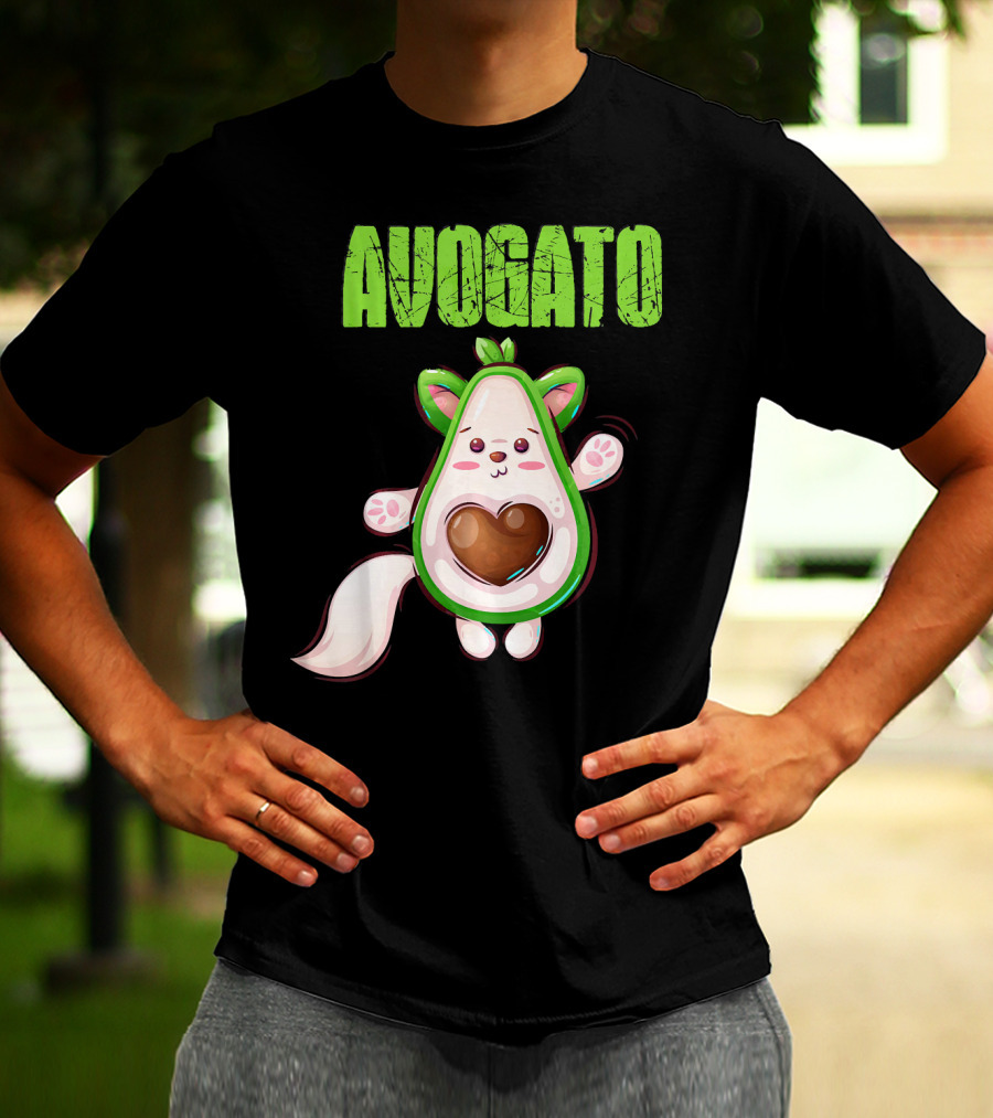 AVOGATO Cinco De Mayo Cat Avocado T-Shirt