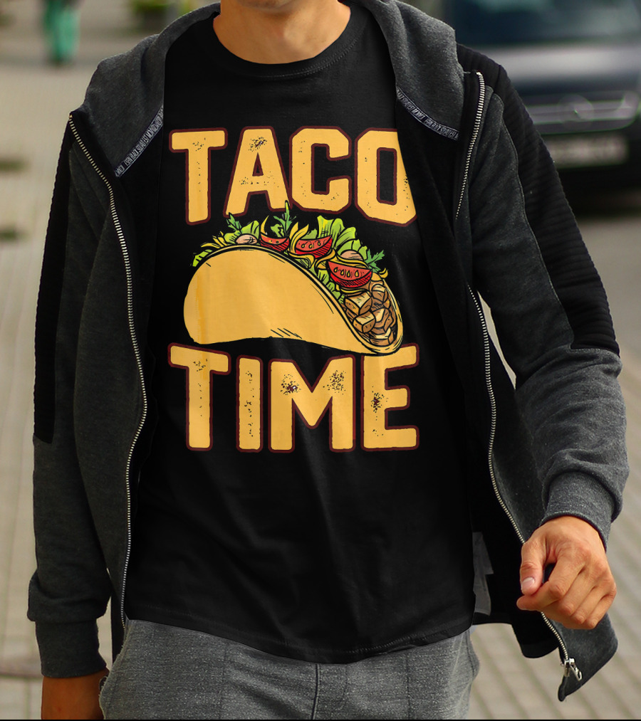 Cinco De Mayo TACO TIME Funny Me Fiesta T-Shirt