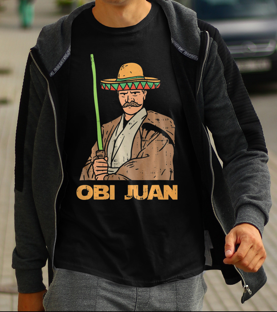 Obi Juan Mexican Sombrero Jedi T-Shirt