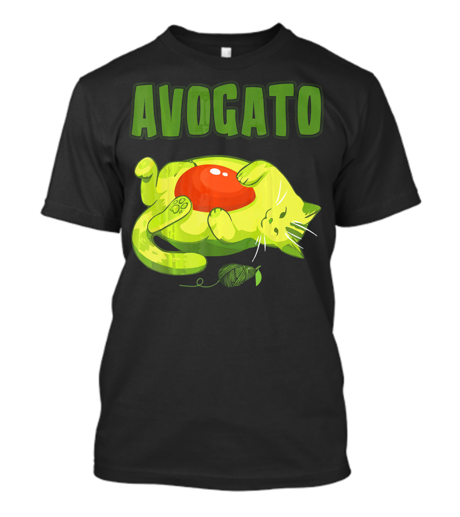 Avogato Cinco De Mayo Funny Meow Avocado Mexico T-Shirt