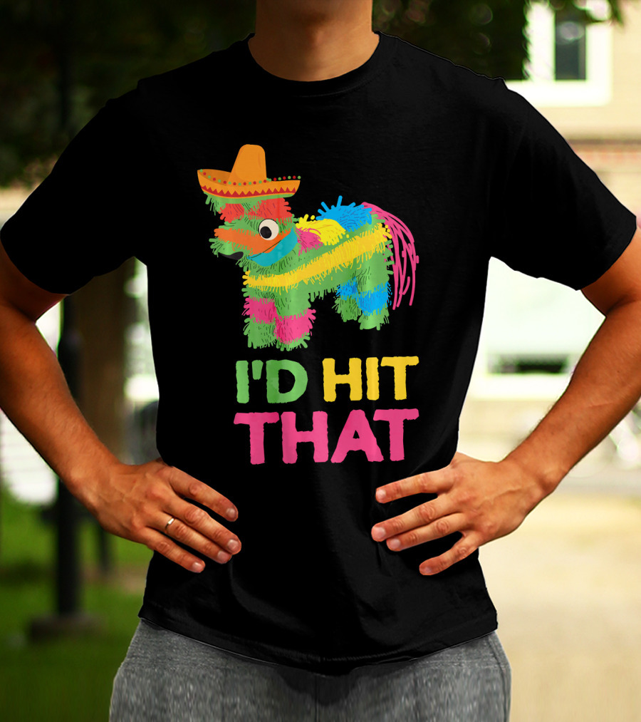 I'd Hit That Funny Piñata Cinco De Mayo T-Shirt