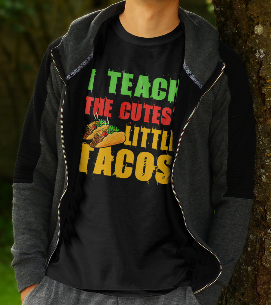 I Teach The Cutest Little Tacos Cinco De Mayo T-Shirt