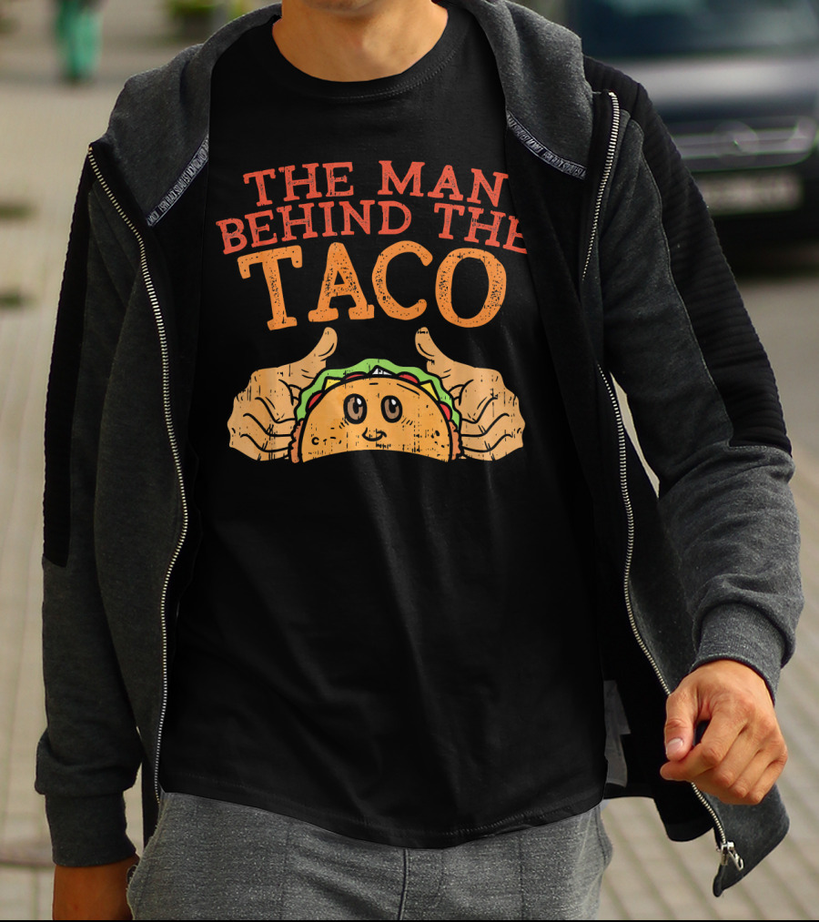 Cinco De Mayo Pregnancy The Man Behind The Taco T-Shirt