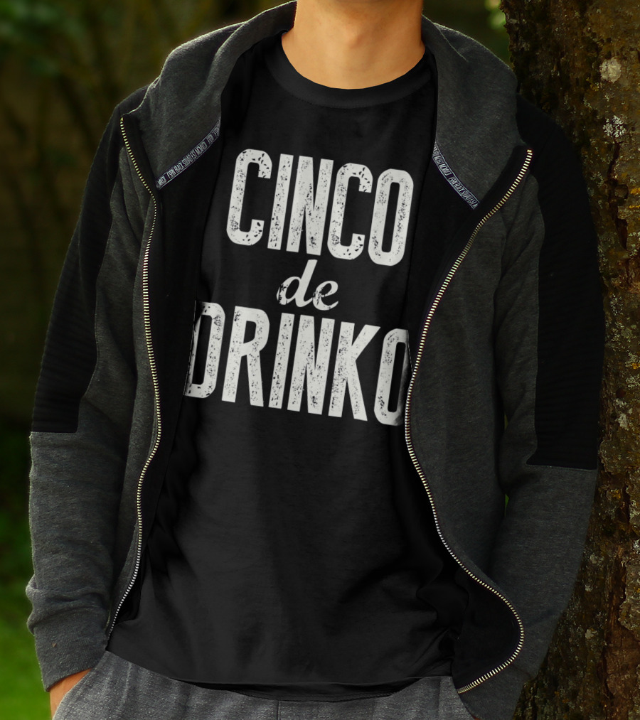 Cinco De Drinko Cinco De Mayo Party T-Shirt