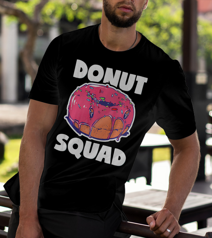 Donut Squad Vintage Baked Fried Cake Don Sprinkles T-Shirt