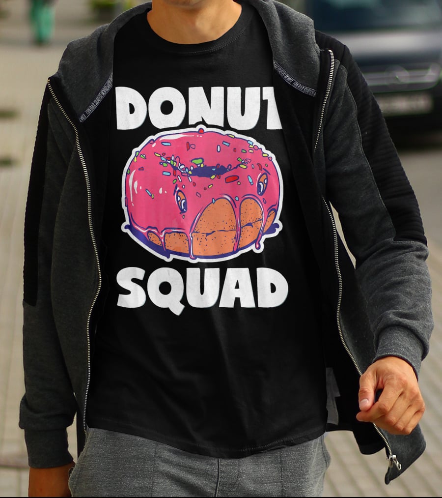 Donut Squad Vintage Baked Fried Cake Don Sprinkles T-Shirt