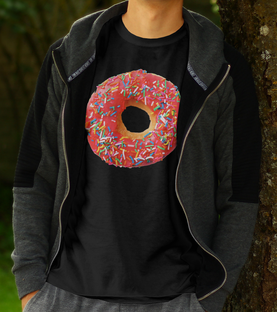 Sprinkles Donut For The Donuts Lover Gla With Colorful Toppings T-Shirt
