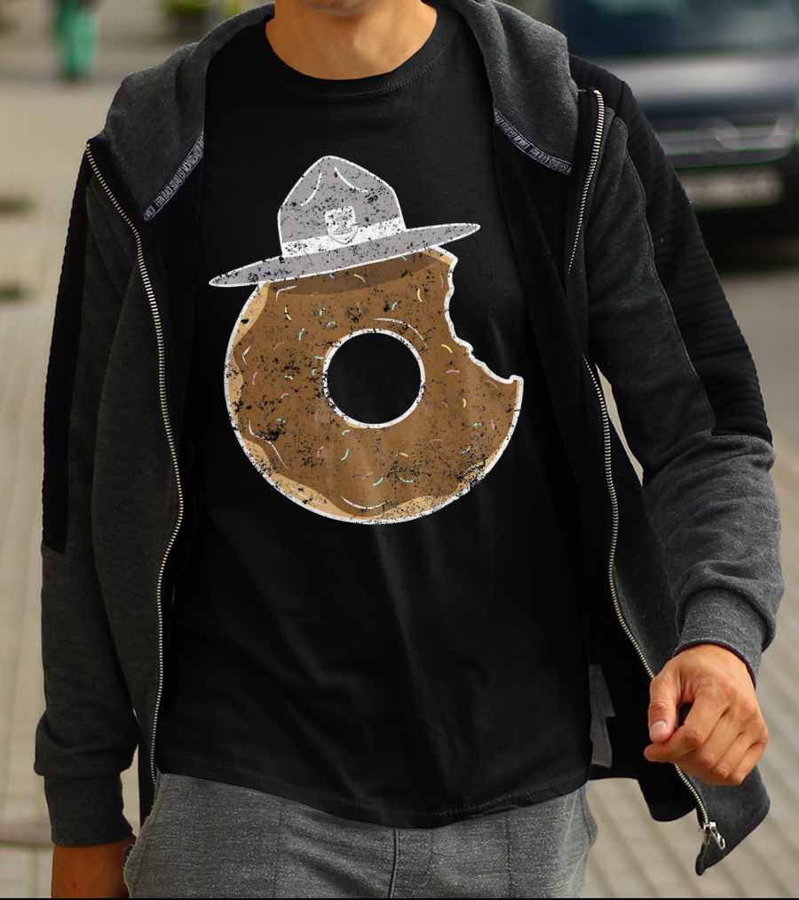 Police Donut State Police State Hat T-Shirt
