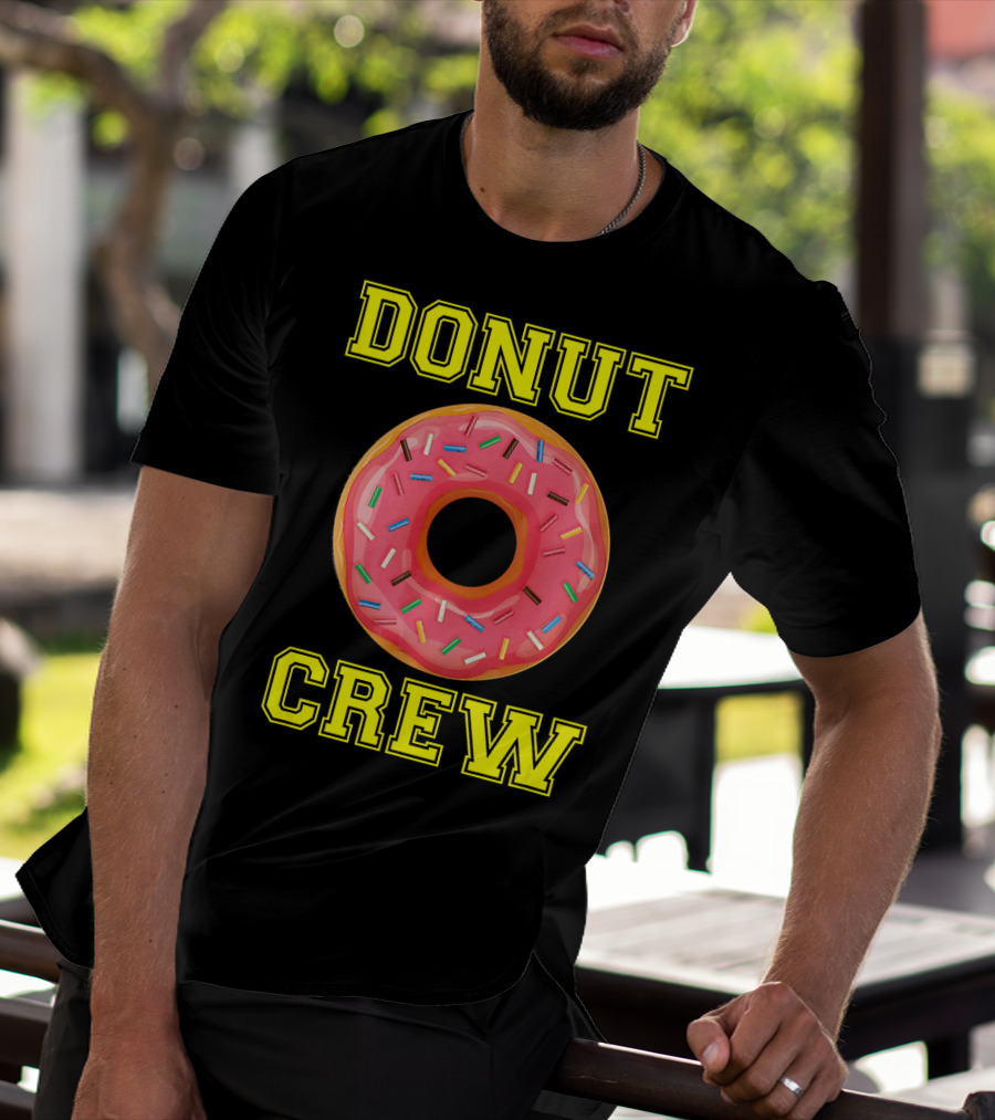 Donut Crew Fun Birthday Party Group T-Shirt