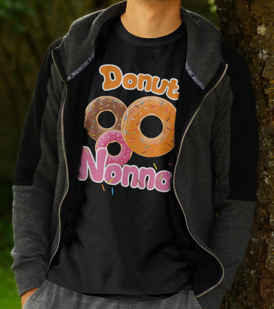 Donut Nonno Sprinkled Doughnut Trio T-Shirt