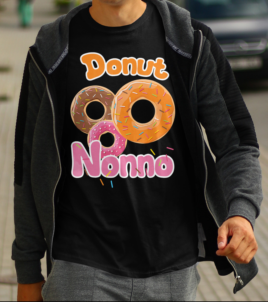 Donut Nonno Sprinkled Doughnut Trio T-Shirt