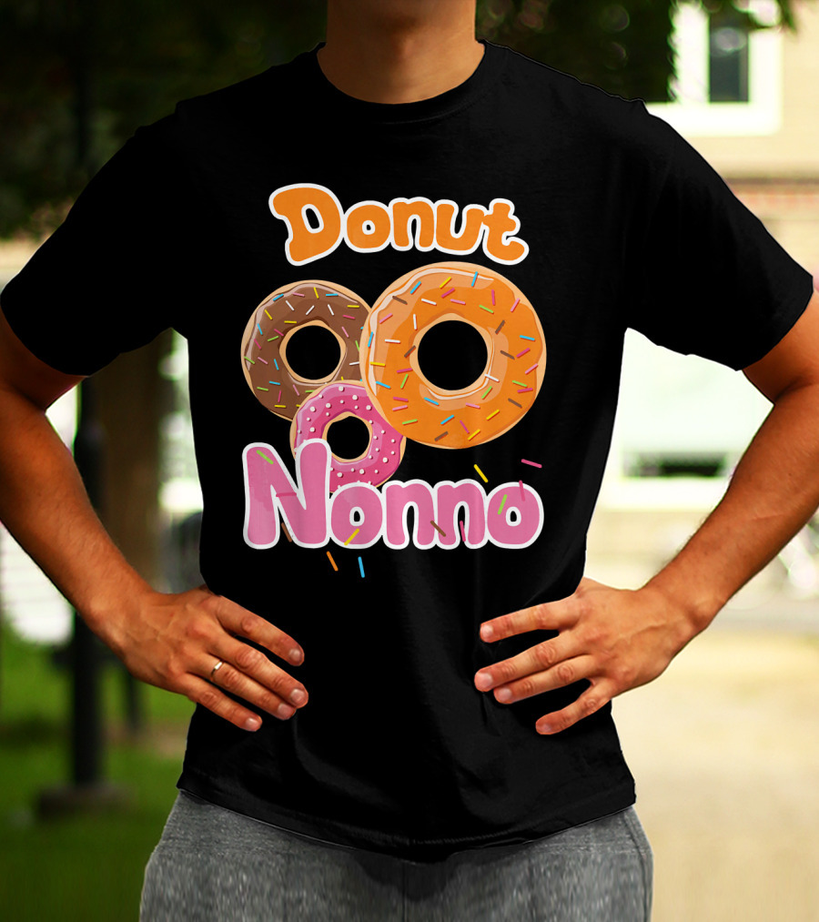 Donut Nonno Sprinkled Doughnut Trio T-Shirt