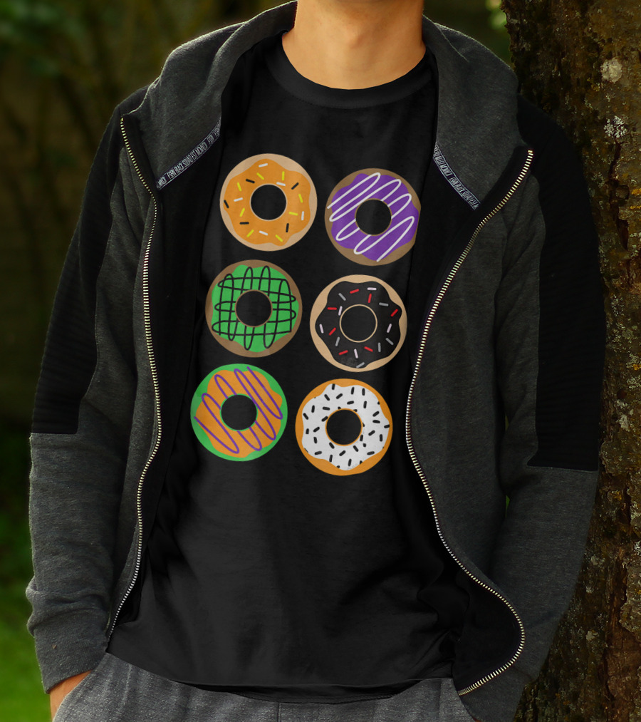 Halloween Donuts Festive Treats With Colorful Icing And Sprinkles T-Shirt
