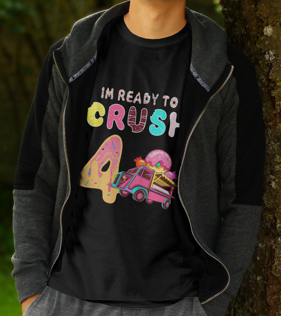 IM READY TO CRUSH 4 DONUT TRUCK KIDS T-Shirt