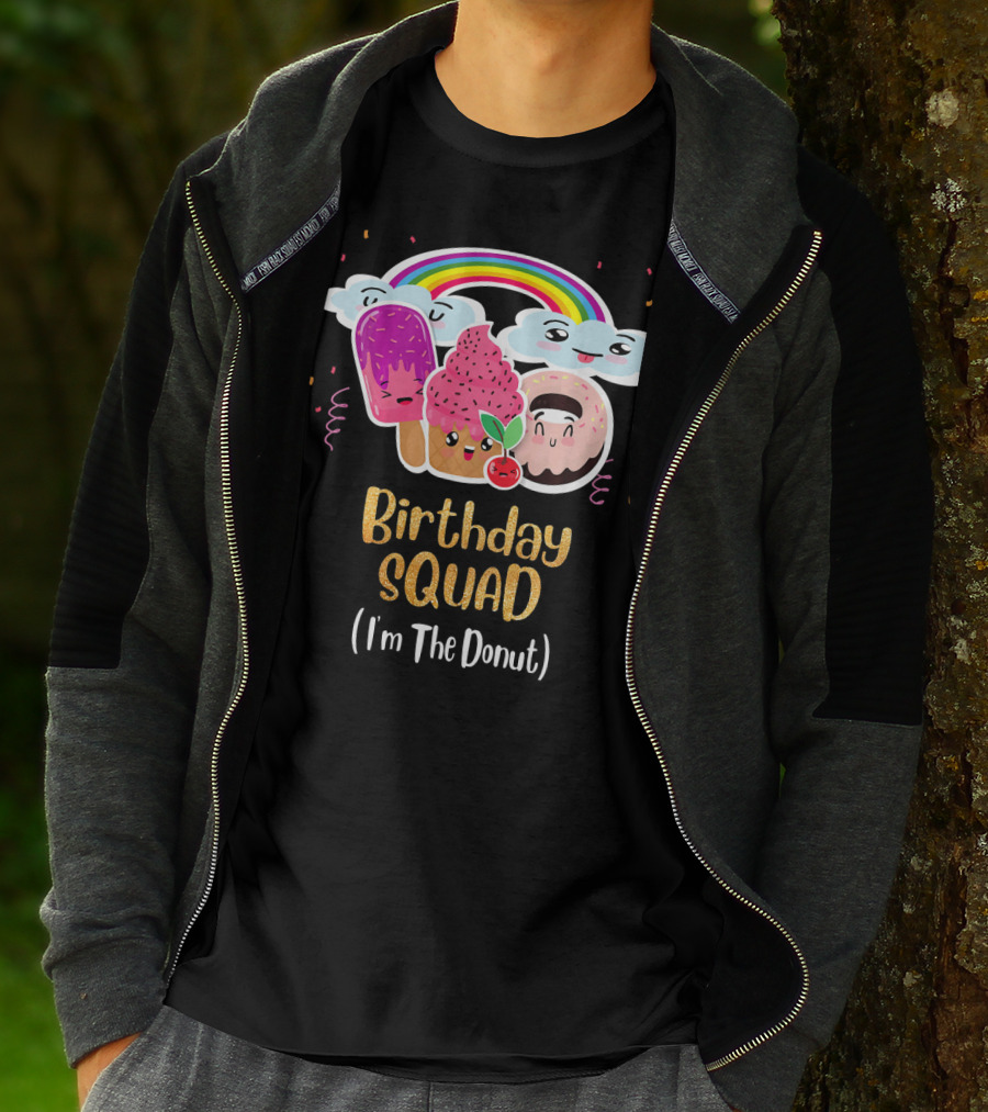 Birthday Squad Funneh Cute Team I'm The Donut T-Shirt