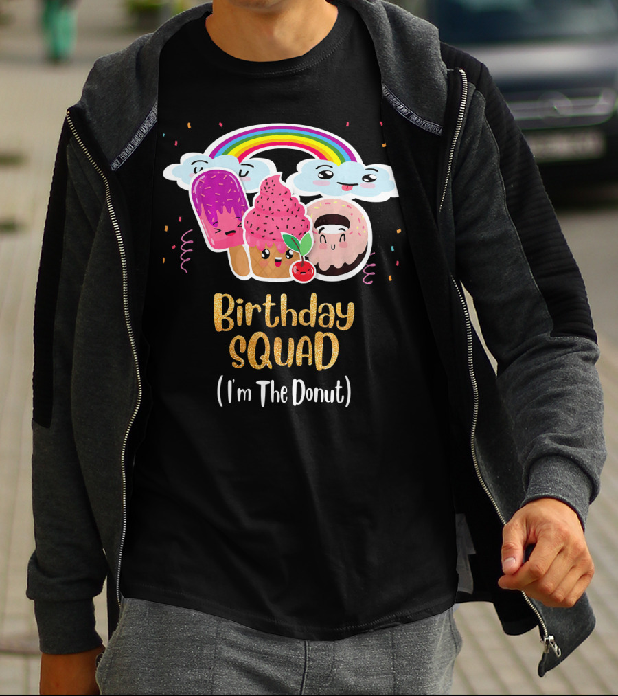 Birthday Squad Funneh Cute Team I'm The Donut T-Shirt