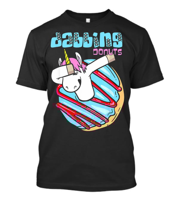 Dabbing Donuts Unicorn T-Shirt