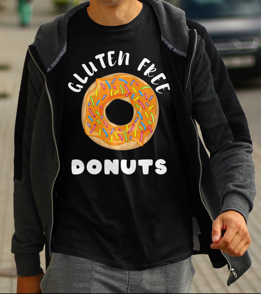 Gluten Free Sprinkled Donuts T-Shirt
